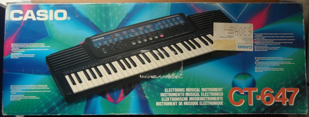 【送料無料】CASIO CT-647 電子ピアノ Casio CT-647 Electric Keyboard Instrument Working - for sale