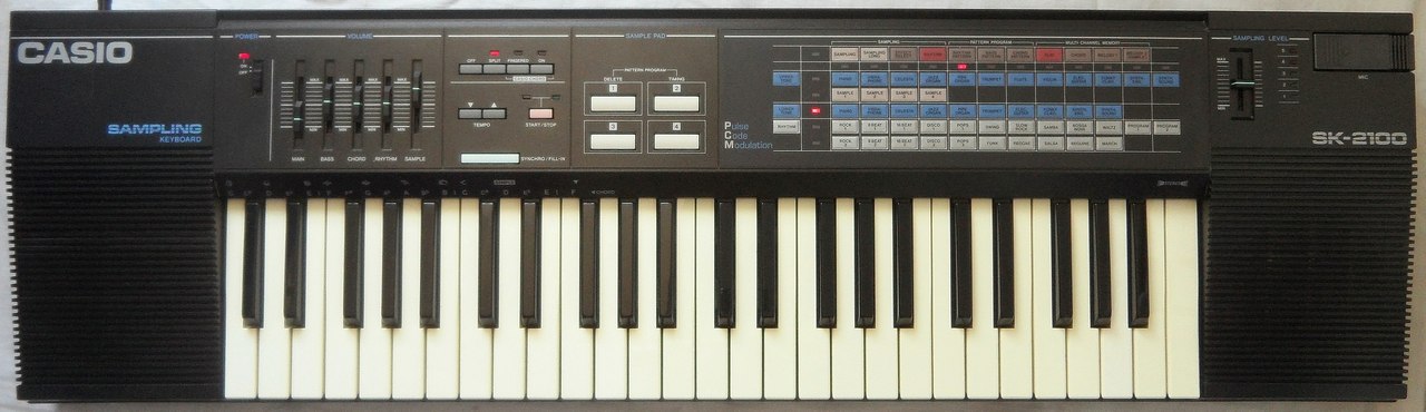Casio SK-2100, SK-200, SK-100, Hohner PK60 [SK-200 hardware]