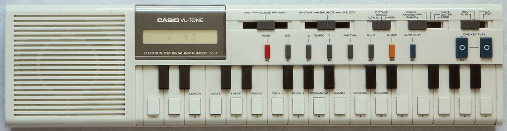 Casio VL-Tone VL-1, VL-10, VL-80, PT-1, CK-10, EP-10 [VL-1 hardware]