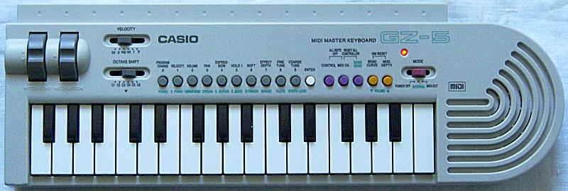 casio midi piano