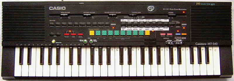 casiotone mt540