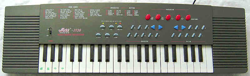 Electronic Keyboard 3738  -  2