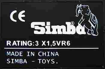 Tamburello Simba My Music World - 4 Coppie Di Sonagli, Design Cartoon, Giocattolo Musicale Per Bambini 3+ Anni