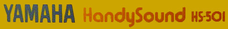 YAMAHA HandySound HS-501